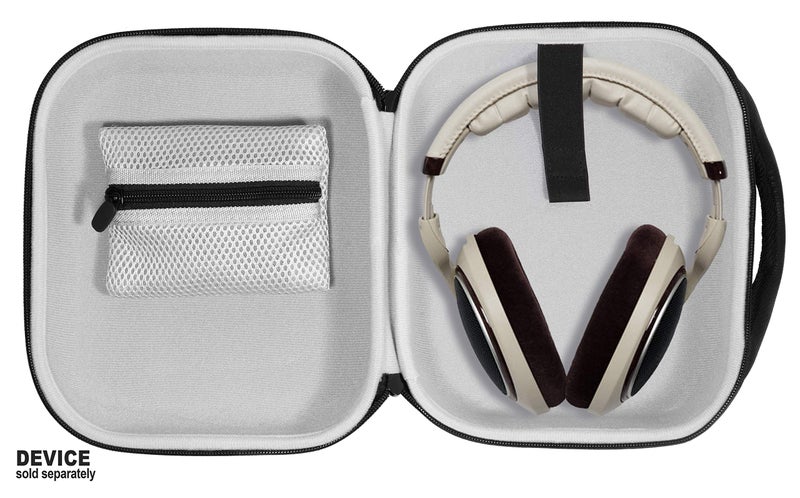 CaseSack Headphone Case for Sennheiser HD280PRO, HD598, HD558, HD518, HD595, HD555, HD515, HD650, HD600; Sony MDR7506, v700dj, 7509hd, 7506, XB-700, XB-950AP; ATHM20x, M40x, Philips SHP9500 - Image 3